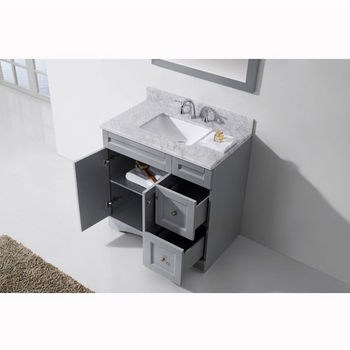 Virtu USA Elise 36" Single Bathroom Vanity Set