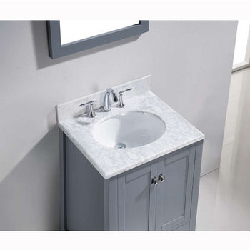 Virtu USA Caroline Avenue 24" Single Bathroom Vanity Cabinet Set