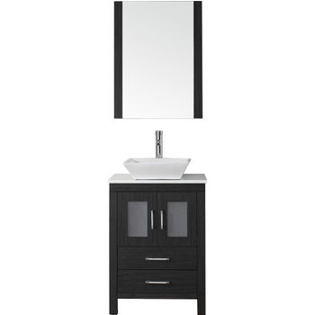 Virtu USA Dior 24" Single Sink Bathroom Vanity Set