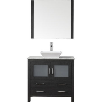 Virtu USA Dior 32" Single Sink Bathroom Vanity Set