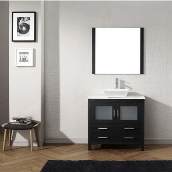 Virtu USA Dior 36" Single Sink Bathroom Vanity Set
