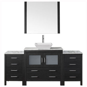 Virtu USA Dior 72" Single Bathroom Vanity Set