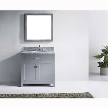 Virtu Caroline 36" Single Bathroom Vanity Cabinet Set