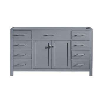 Grey, Cabinet Only Display View