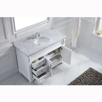 Virtu USA Victoria 48" Single Bathroom Vanity Cabinet Set