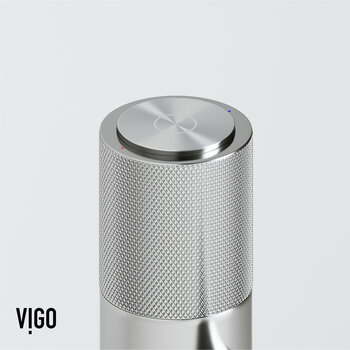 Vigo Apollo Collection Brushed Nickel Top View