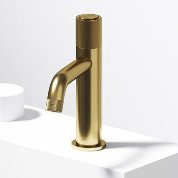 Vigo Apollo Collection Matte Brushed Gold Single Handle Faucet