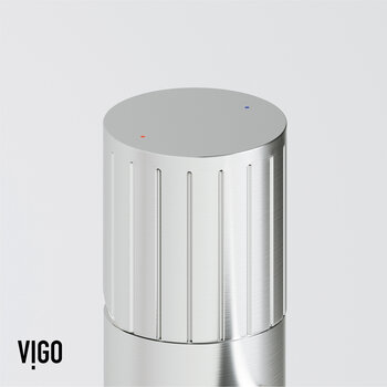 Vigo Ashford Collection Brushed Nickel Top View