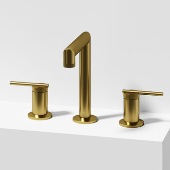 Vigo Sterling Collection Matte Brushed Gold 2-Handle Widespread Faucet