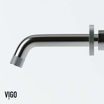 Vigo Cass Collection Brushed Nickel Side View