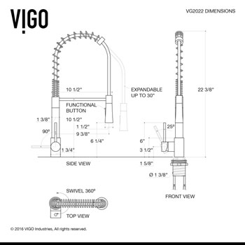 VIG-VG15809 Specifications