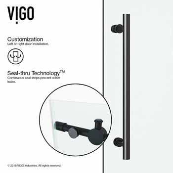 VIGO Shower Door Custom