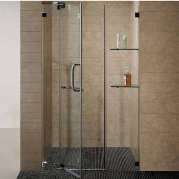 Vigo 48-Inch Frameless Shower Door