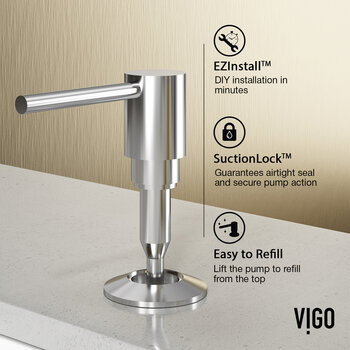 Vigo Soap Dispenser Features