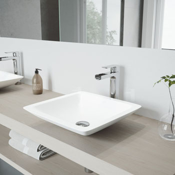 VGT939 Sink Set w/ Amada Faucet Chrome