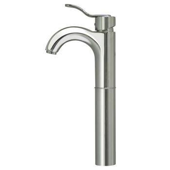 Whitehaus Single Hole Bathroom Faucet in Polished Chrome
