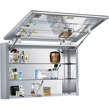 Whitehaus Single Two Sided Vertically Opening Mirrored Door Medicine Cabinet Includes Free Shipping At Kitchensource Com