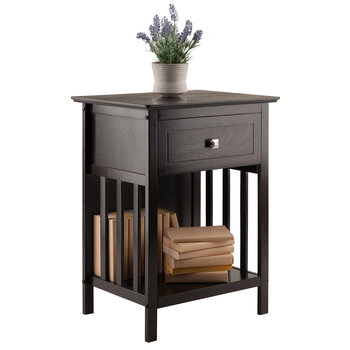Winsome Wood Marcel Collection Accent Table, Nightstand, Coffee Prop View