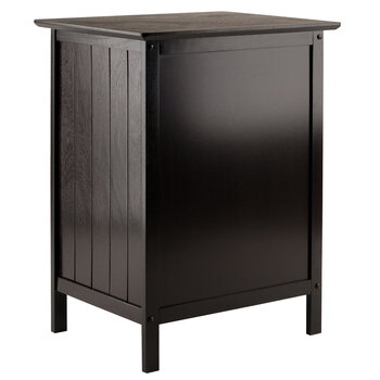 Winsome Wood Blair Collection Accent Table, Nightstand, Coffee Angle Back View