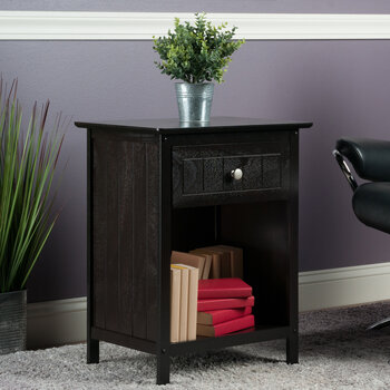 Winsome Wood Blair Collection Accent Table, Nightstand, Coffee Room View