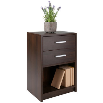 Winsome Wood Molina Collection Accent Table, Nightstand, Cocoa Prop View