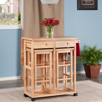 Winsome Wood Suzanne Collection Natural Room View