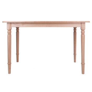 Winsome Wood Ravenna Collection Rectangle Dining Table, Natural Front View