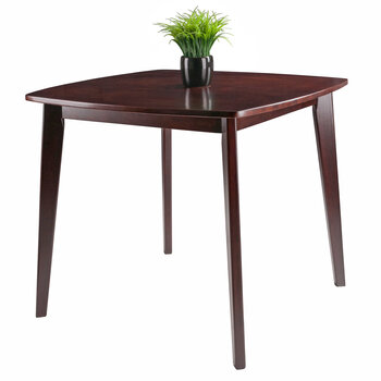 Winsome Wood Pauline Collection Dining Table, Walnut Prop View