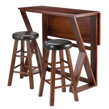 25'' Stools with Table Leaf Down
