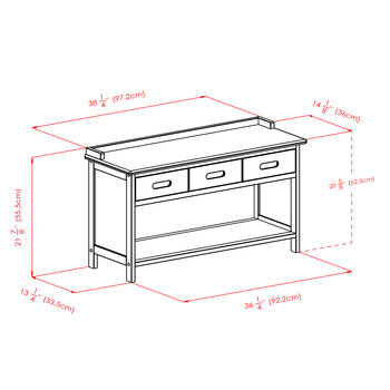 Winsome Wood Bench Dimensions