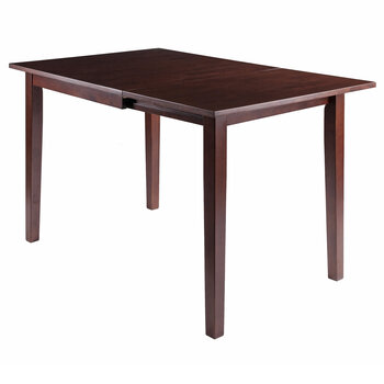 Winsome Wood Perrone Collection Drop Leaf Dining Table, Walnut Product View