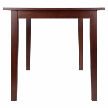 Winsome Wood Perrone Collection Drop Leaf Dining Table, Walnut Front View