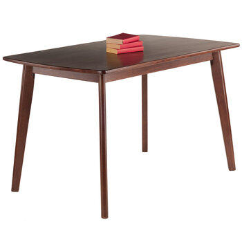 Winsome Wood Shaye Collection Oblong Dining Table, Walnut Prop View