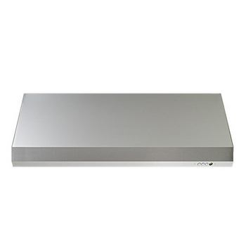 Windster Wall Canopy Cabinet Mount Range Hood 30"W - 48" W, 800 - 1000 CFM, Brushed Stainless Steel